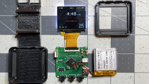 a picture of my watch, partially disassembled